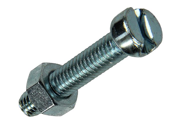Afbeelding laden in galerijviewer, Mack 1017533 - metaalschroef cyl. kop + moer verz. 8 st m6 x 30 mm | 10 stuks
