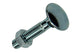 Mack 1017562 - houtbout + moer staal verzinkt12 st m5 x 25 mm | 5 stuks