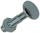 Mack 1017580 - houtbout + moer staal verzinkt5 st m8 x 40 mm | 5 stuks