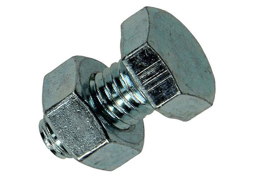 Mack 1017611 - tapbout + moer staal verzinkt 8 st m8 x 16 mm | 10 stuks