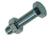 Mack 1017614 - tapbout + moer staal verzinkt 5 st m8 x 35 mm | 5 stuks