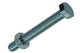 Mack 1017617 - tapbout + moer staal verzinkt 4 st m8 x 60 mm | 10 stuks