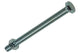 Mack 1017619 - tapbout + moer staal verzinkt 1 st m8 x 100 mm | 10 stuks
