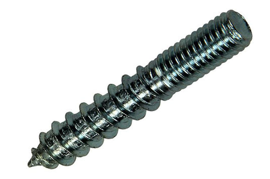Mack 1017668 - stokeinde hout + metr. draad verz. 5 st m6x40 | 10 stuks