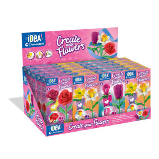Clementoni geurende bloemen maken 3 assorti | 24 stuks