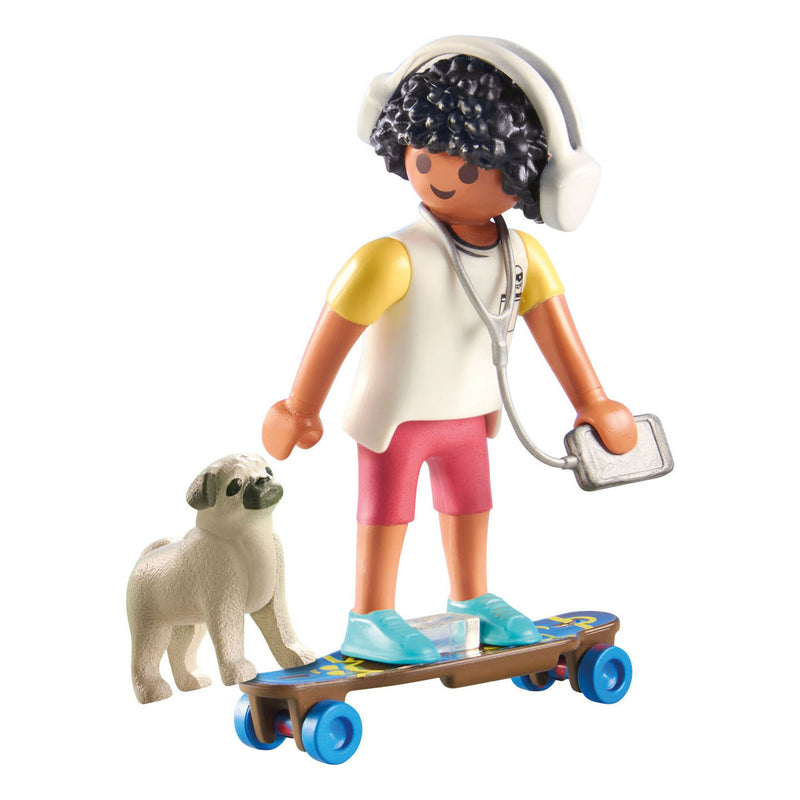 Load image into Gallery viewer, Playmobil my life jongen met hond - 71612
