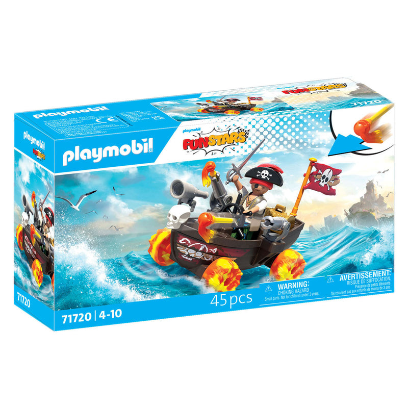 Load image into Gallery viewer, Playmobil funstars racende piratenboot -71720
