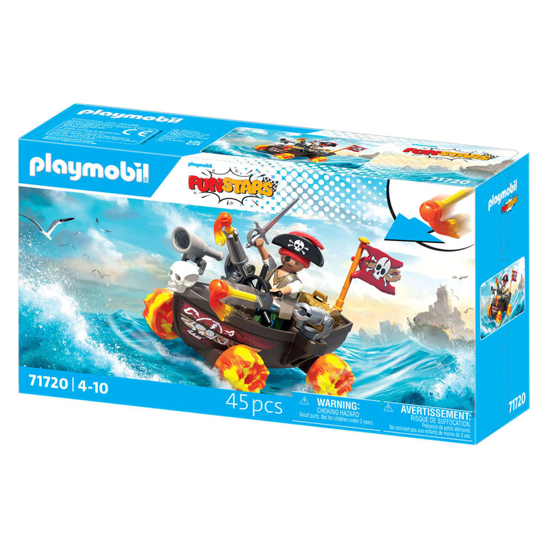 Load image into Gallery viewer, Playmobil funstars racende piratenboot -71720
