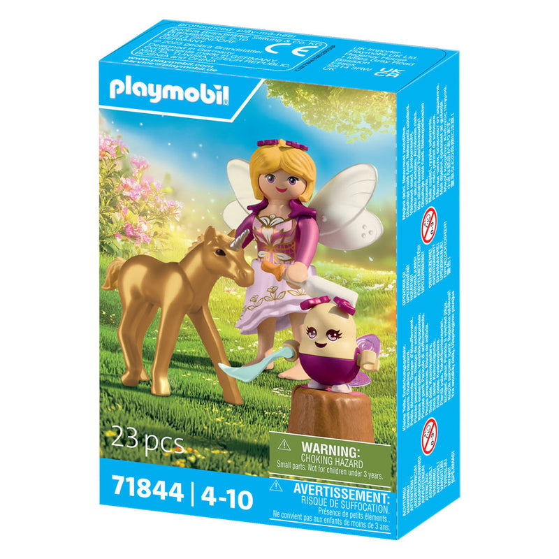 Load image into Gallery viewer, Playmobil gouden eenhoornveulen met fee - 71844
