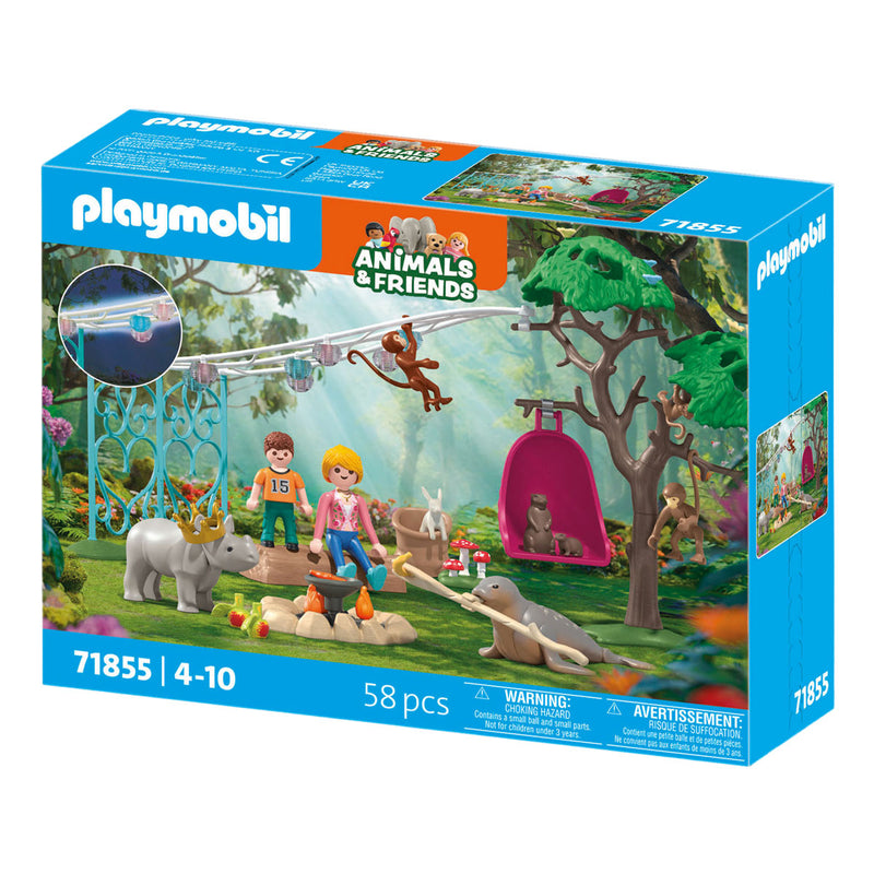 Load image into Gallery viewer, Playmobil animals friends grappig verjaardagsfeestje - 71855
