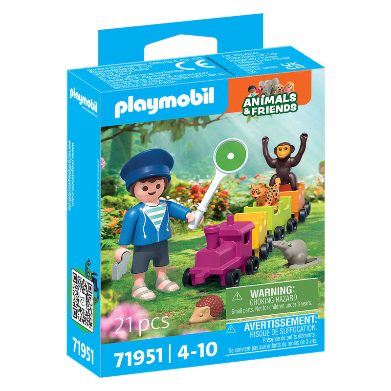Load image into Gallery viewer, Playmobil animals friends kleine locomotieftocht - 71951
