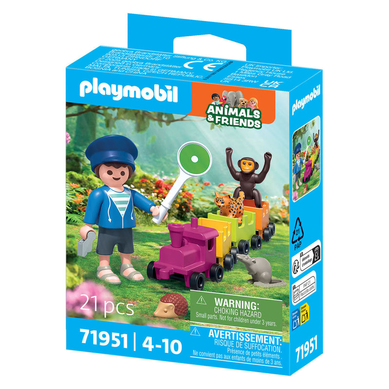 Load image into Gallery viewer, Playmobil animals friends kleine locomotieftocht - 71951
