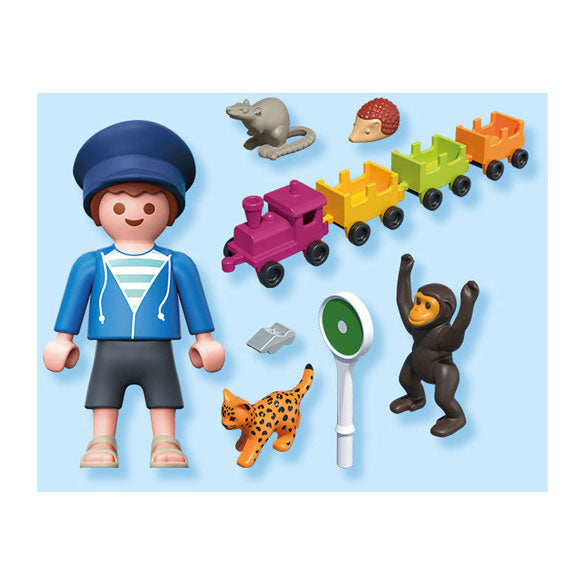 Load image into Gallery viewer, Playmobil animals friends kleine locomotieftocht - 71951
