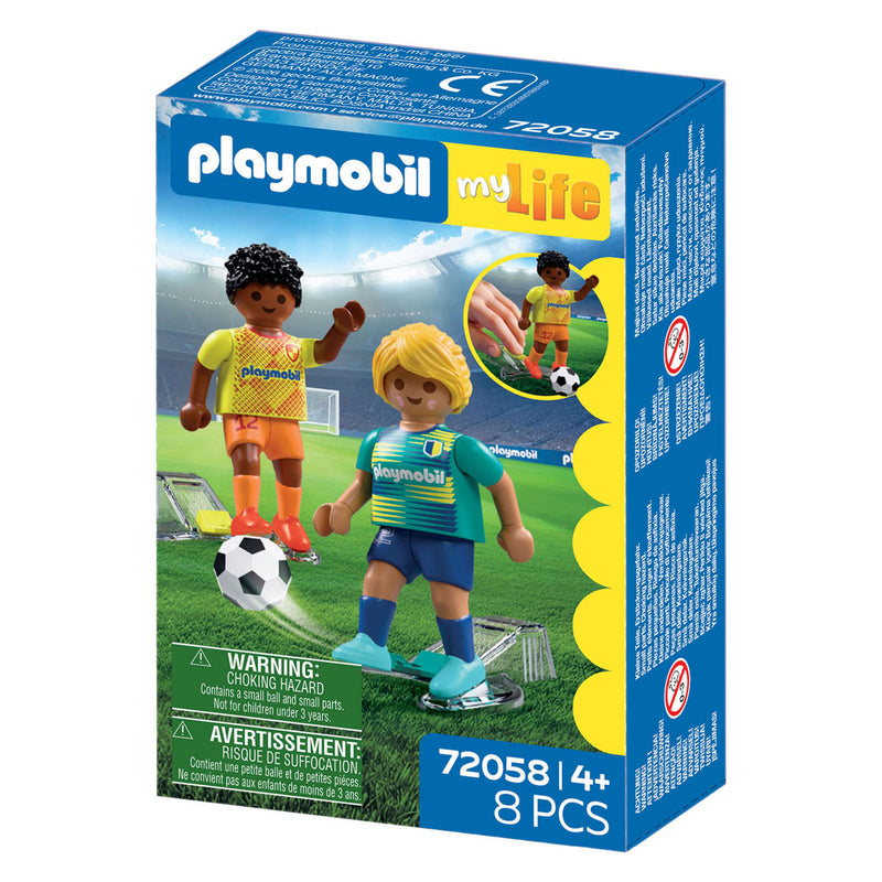 Load image into Gallery viewer, Playmobil my life voetbalspelers - 72058
