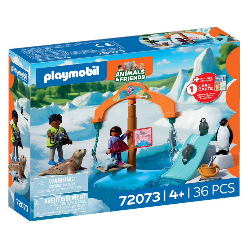 Load image into Gallery viewer, Playmobil animals friends dierentuin ijsexpeditie - 72073

