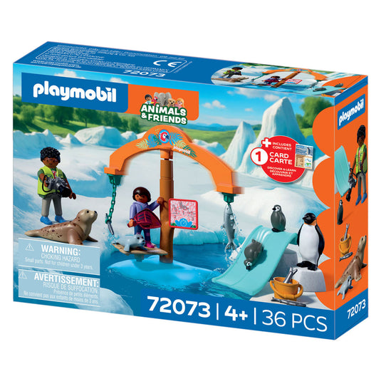 Playmobil animals friends dierentuin ijsexpeditie - 72073