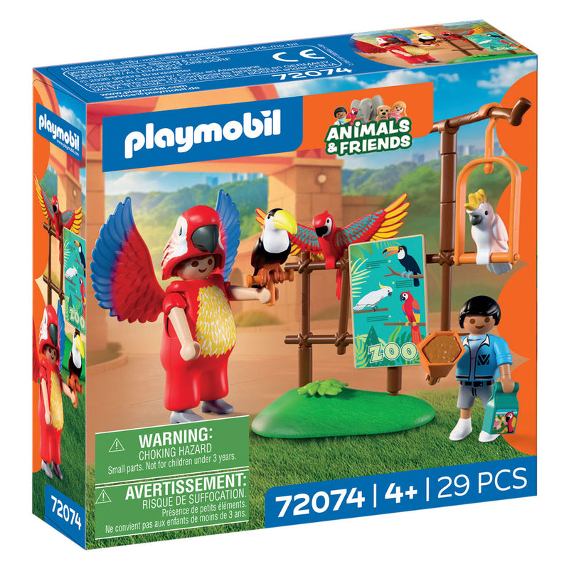 Load image into Gallery viewer, Playmobil animals friends dierentuin mascotte - 72074
