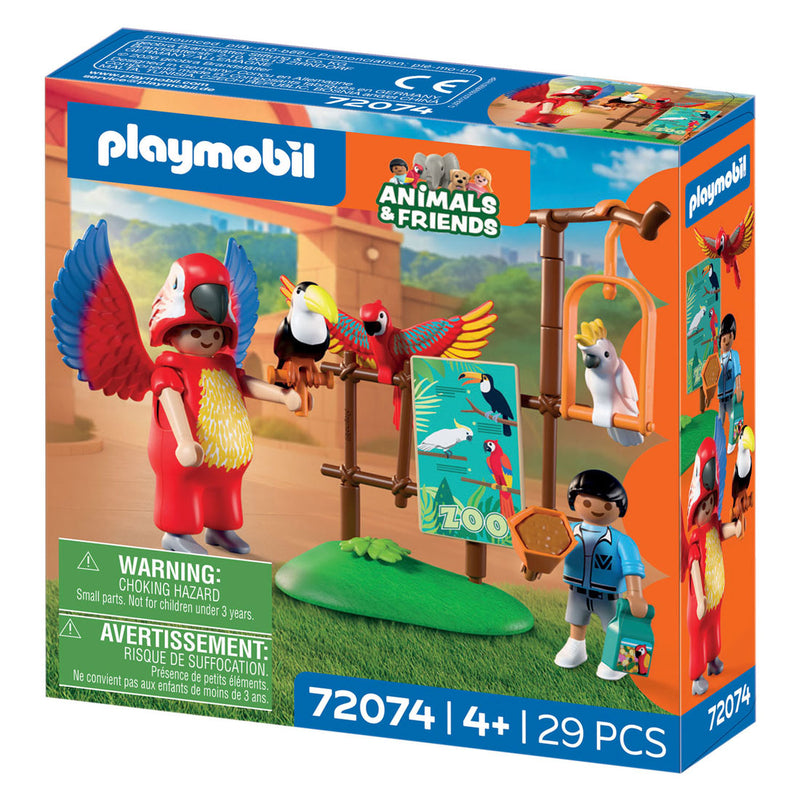 Load image into Gallery viewer, Playmobil animals friends dierentuin mascotte - 72074
