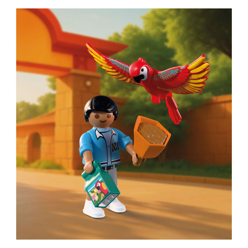 Load image into Gallery viewer, Playmobil animals friends dierentuin mascotte - 72074
