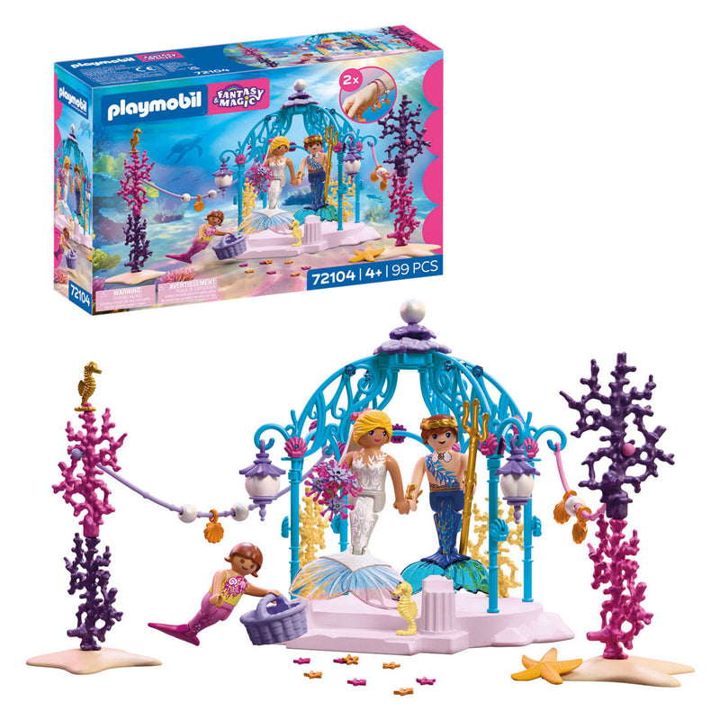 Load image into Gallery viewer, Playmobil fantasy magic onderwaterbruiloft - 72104
