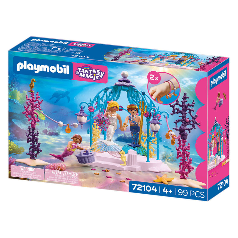 Load image into Gallery viewer, Playmobil fantasy magic onderwaterbruiloft - 72104
