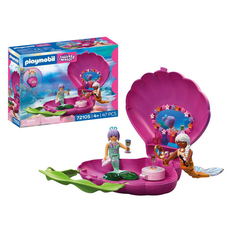 Load image into Gallery viewer, Playmobil fantasy magic zeemeermin schelpentas - 72105

