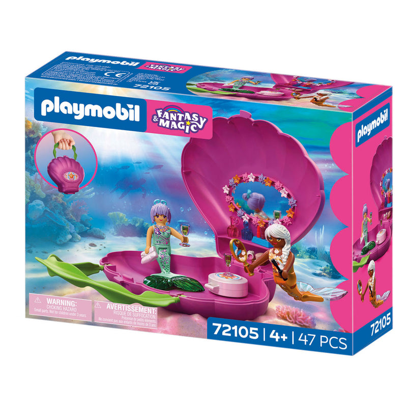 Load image into Gallery viewer, Playmobil fantasy magic zeemeermin schelpentas - 72105
