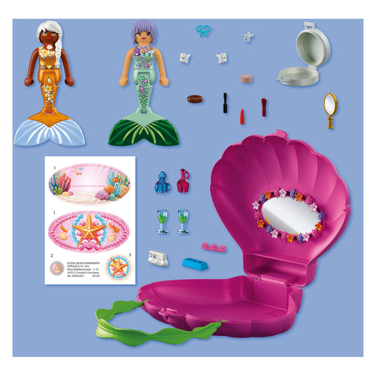 Playmobil fantasy magic zeemeermin schelpentas - 72105