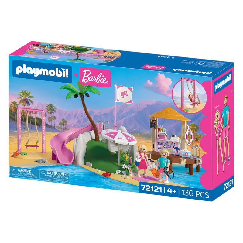 Load image into Gallery viewer, Playmobil barbie strandcafe - 72121

