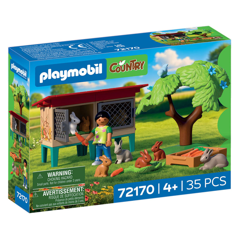 Load image into Gallery viewer, Playmobil country konijnenhok - 72170
