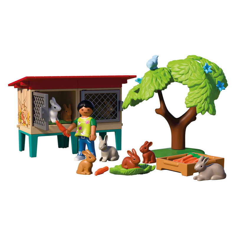 Load image into Gallery viewer, Playmobil country konijnenhok - 72170
