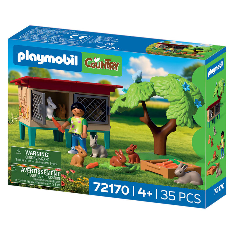Load image into Gallery viewer, Playmobil country konijnenhok - 72170

