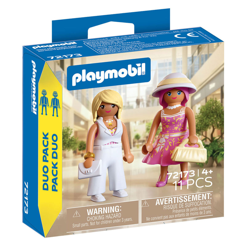 Load image into Gallery viewer, Playmobil duopack winkelende vriendinnen - 72173
