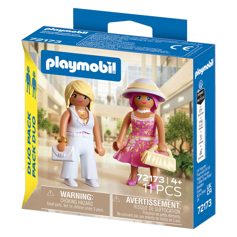 Load image into Gallery viewer, Playmobil duopack winkelende vriendinnen - 72173
