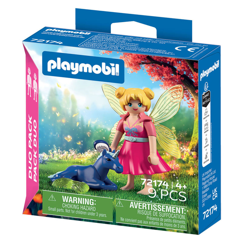 Load image into Gallery viewer, Playmobil duopack fee met eenhoornveulen - 72174
