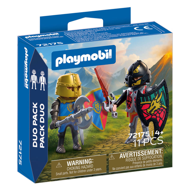 Load image into Gallery viewer, Playmobil duopack ridder duel - 72175

