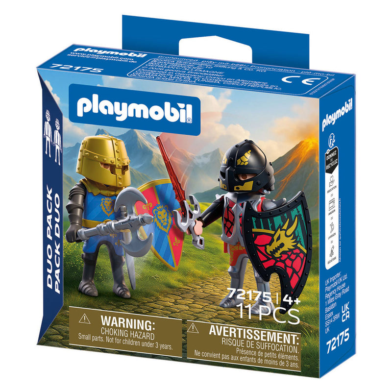 Load image into Gallery viewer, Playmobil duopack ridder duel - 72175
