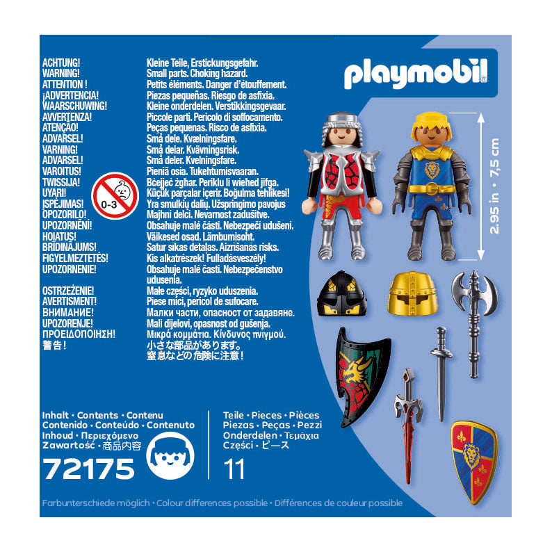 Load image into Gallery viewer, Playmobil duopack ridder duel - 72175
