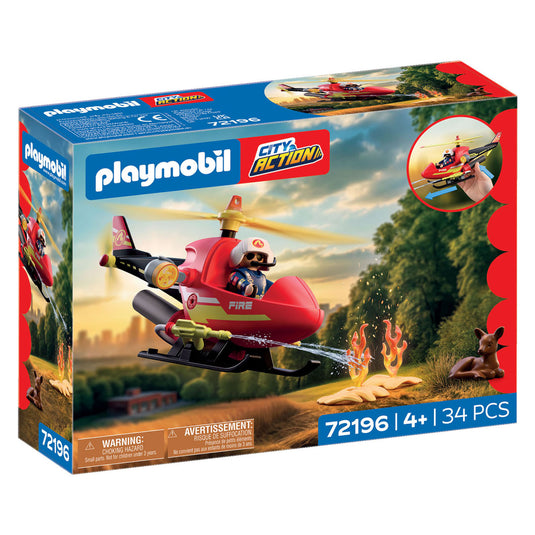 Playmobil city action blushelikopter - 72196