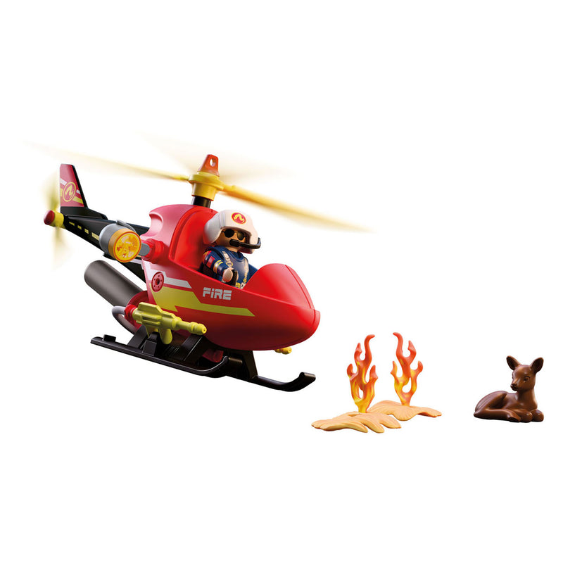 Load image into Gallery viewer, Playmobil city action blushelikopter - 72196
