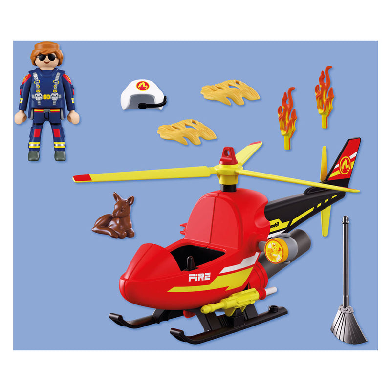 Load image into Gallery viewer, Playmobil city action blushelikopter - 72196

