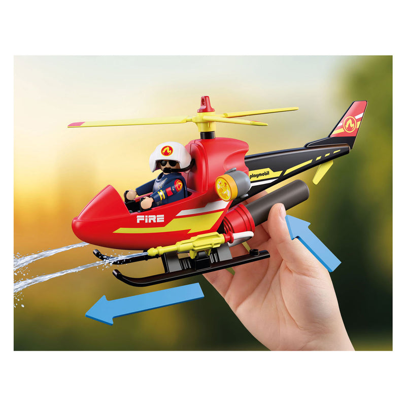 Load image into Gallery viewer, Playmobil city action blushelikopter - 72196

