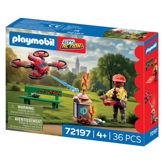 Playmobil city action brandweer blusdrone - 72197