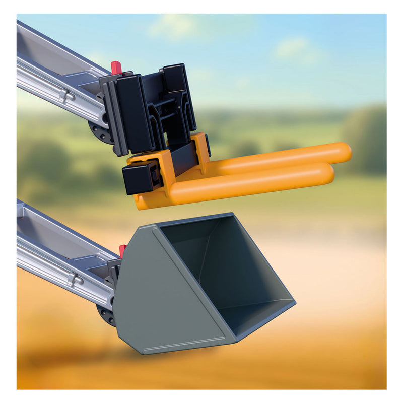Load image into Gallery viewer, Playmobil country grote tractor met hooibalen - 72305
