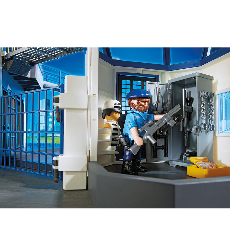 Load image into Gallery viewer, PLAYMOBIL City Action Politiebureau met Gevangenis 6919
