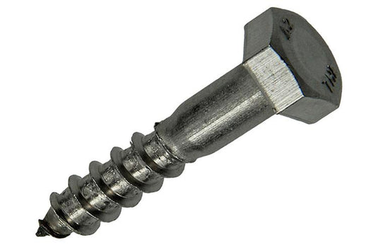 Mack 1019767 - houtdraadbout roestvrijstaal 3 st 8 x 40 mm | 10 stuks
