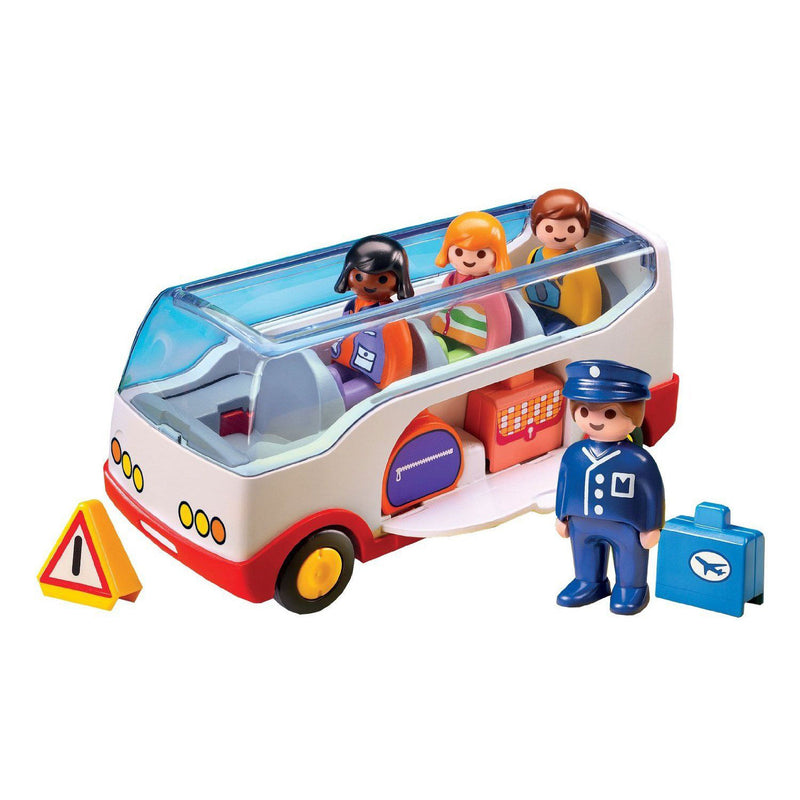 Load image into Gallery viewer, Playmobil 1.2.3. Autobus 6773
