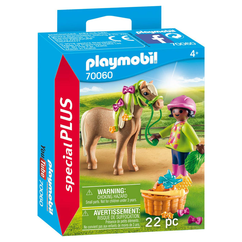 Load image into Gallery viewer, Playmobil 70060 Meisje met Pony
