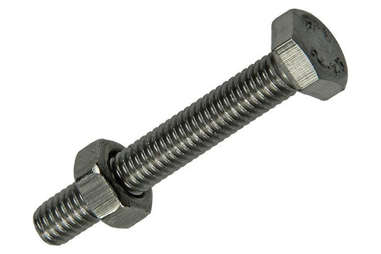Mack 1019843 - tapbout + moer roestvrijstaal 4 st m6x40 | 10 stuks