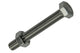 Mack 1019847 - tapbout + moer roestvrijstaal 2 st m8x60 | 10 stuks